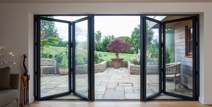 aluminium bifolding doors